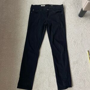AG black skinny pants 29